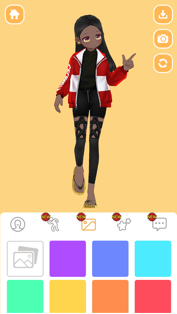 Styling Girl:3D Dress Up Game Screenshots 2