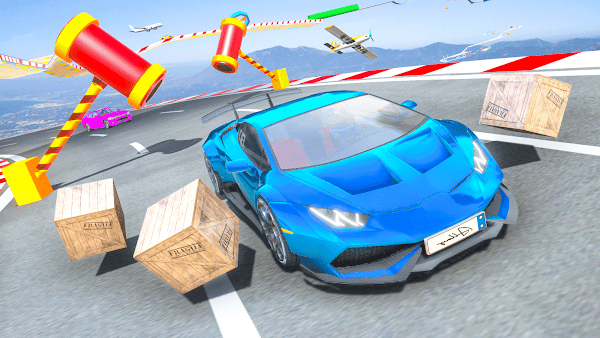 Ramp Car Games: GT Car Stunts Capturas de pantalla 4