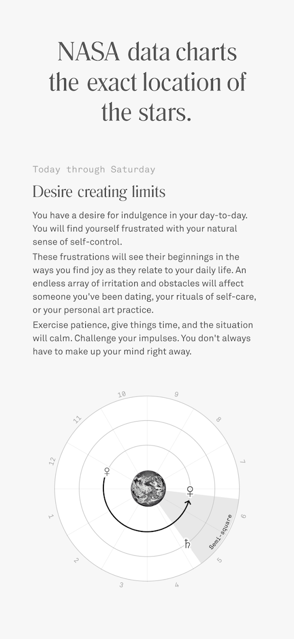 Co–Star Personalized Astrology Screenshots 5