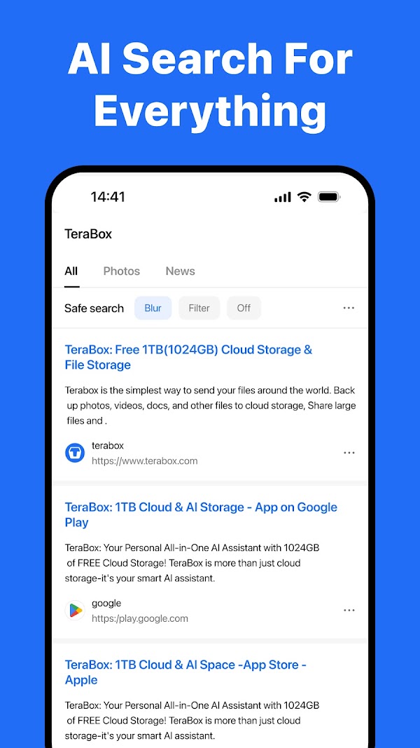 TeraBox: 1TB en la Nube e IA Capturas de pantalla 4