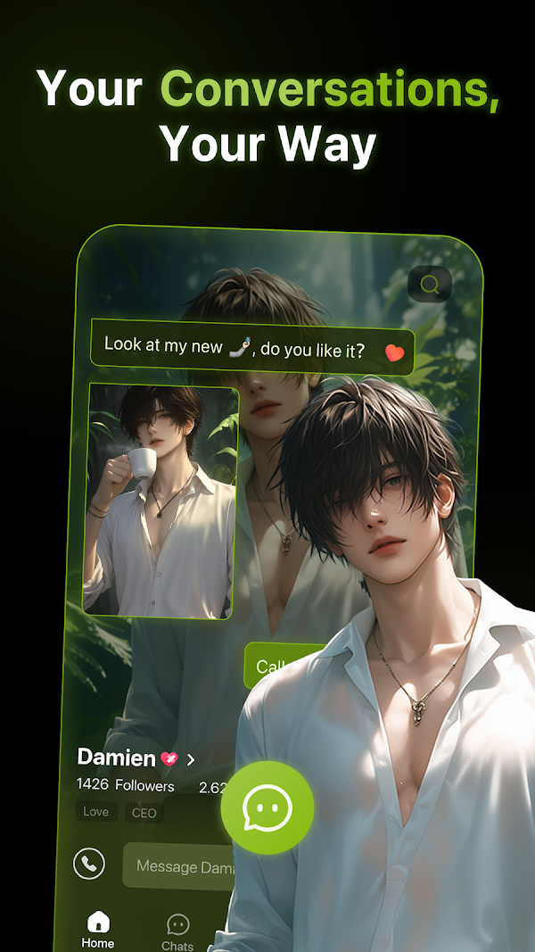 PolyBuzz -Talk to AI Character Screenshots 3
