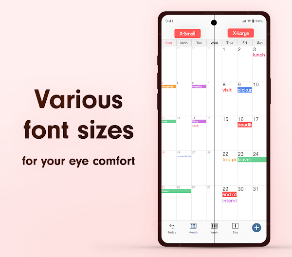Simple Calendar - easy planner スクリーンショット 7