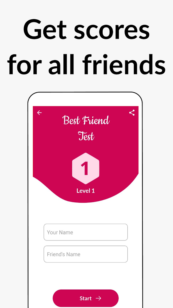 BFF Test: Quiz Your Friends स्क्रीनशॉट 7