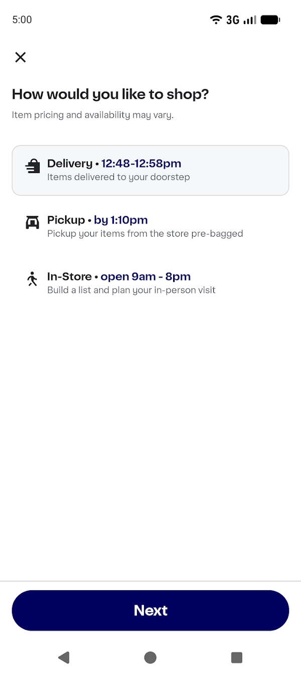 ALDI Grocery Pickup & Delivery Screenshots 7