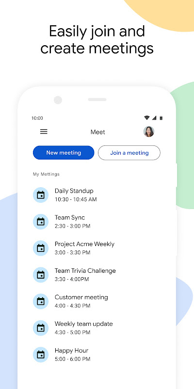 Google Meet (original) Скриншоты 7