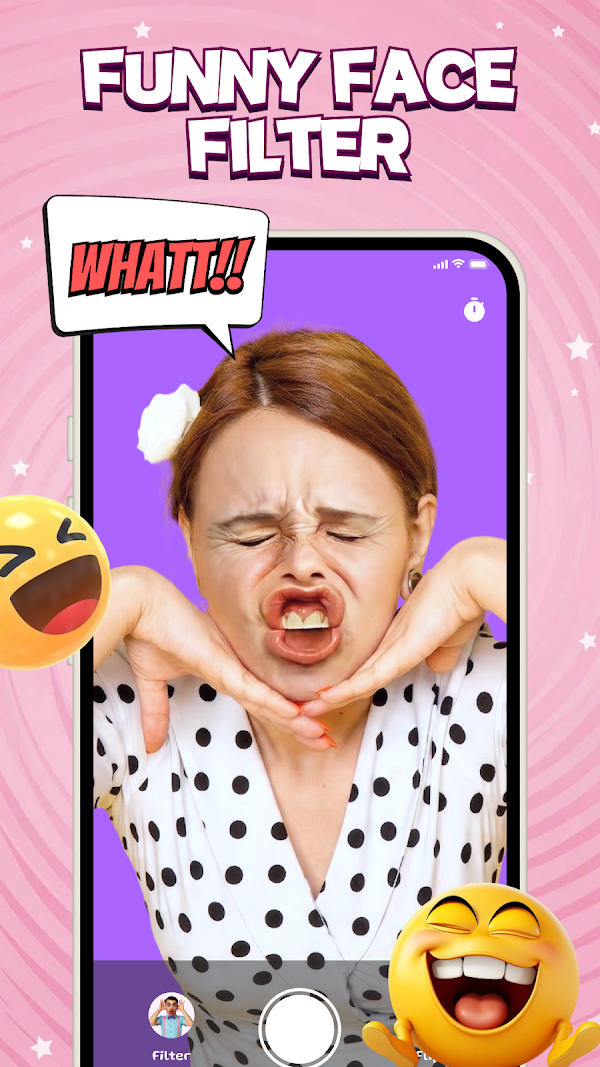 Fazee - Funny Face Filter スクリーンショット 2