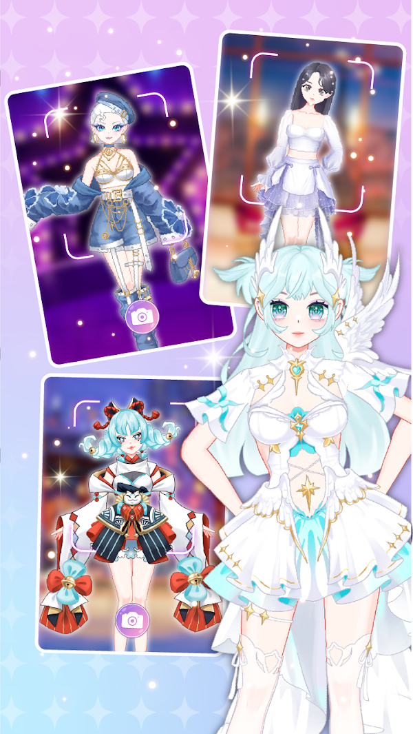 Magic Fashion: Doll Dressup स्क्रीनशॉट 5