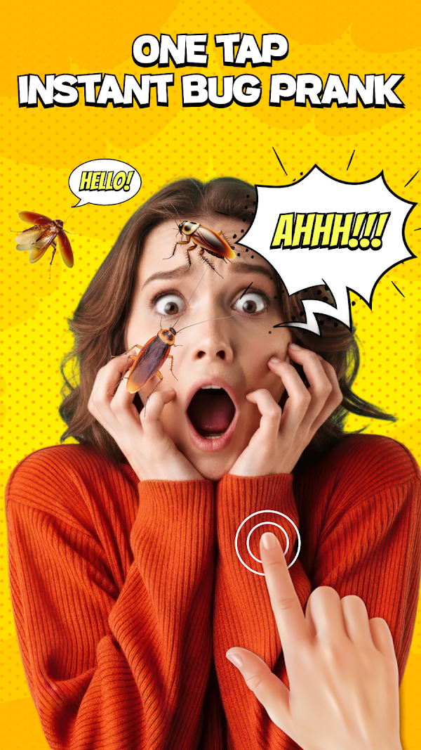 Bugzz: Insect Prank Filters Скриншоты 1