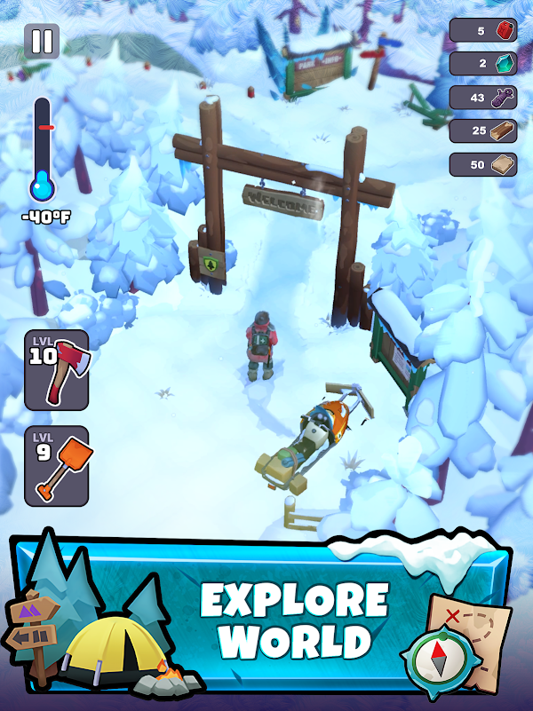Frost World – Überlebensspiel Screenshots 2