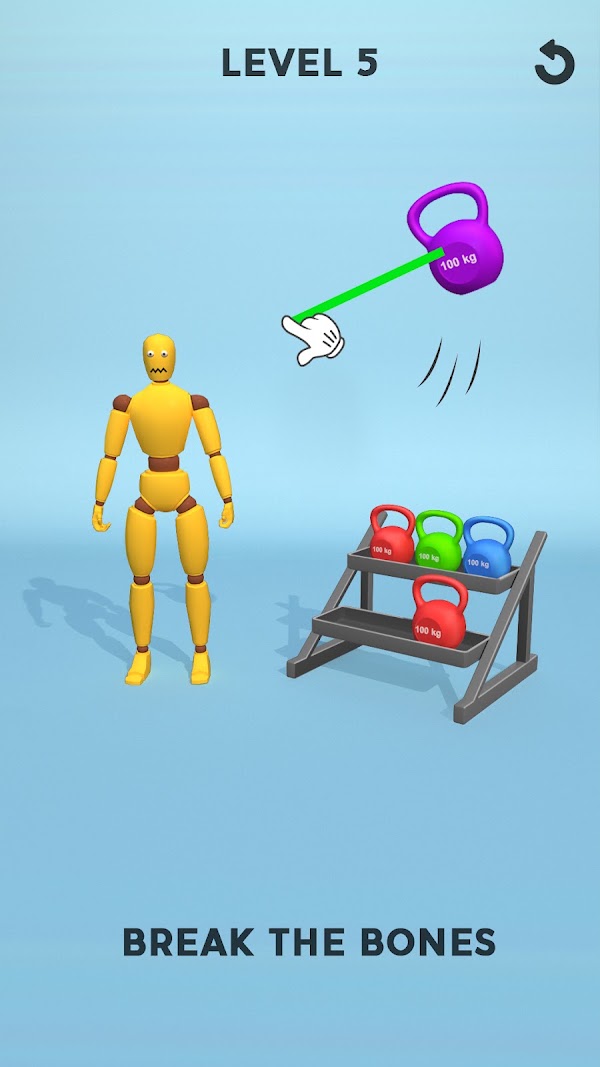 Kick & Break The Ragdoll Games स्क्रीनशॉट 6