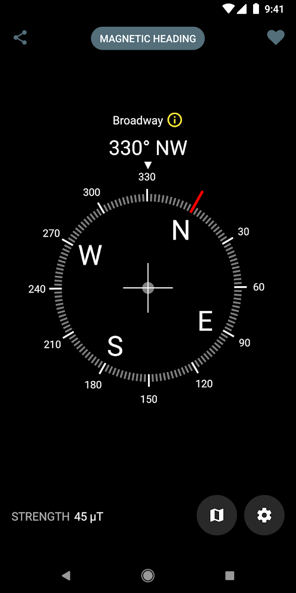 Digital Compass لقطات الشاشة 2