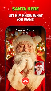 Call Santa Claus: Prank Call لقطات الشاشة 2