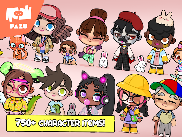 Crear Avatar Juegos para niños Capturas de pantalla 10