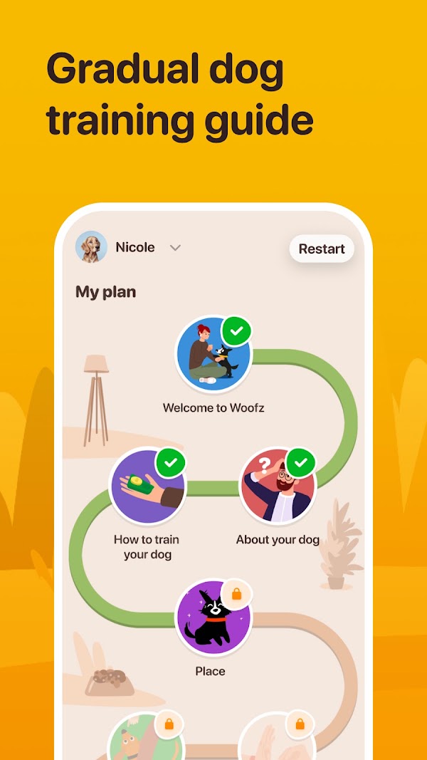 Woofz - Entrena perros Capturas de pantalla 3