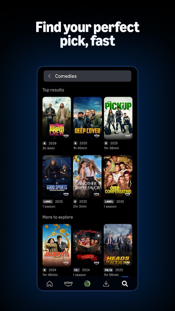 Prime Video Скриншоты 4