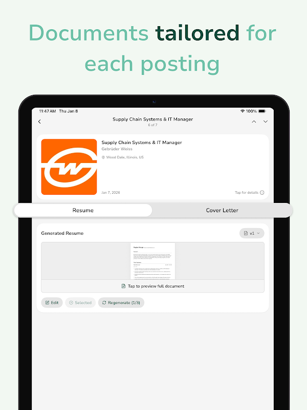 Sprout - AI Job Search Screenshots 12