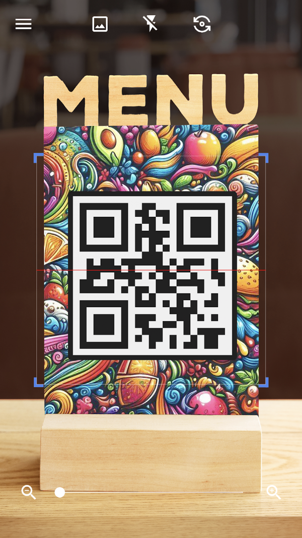 QR & Barcode Scanner (Deutsch) Screenshots 1