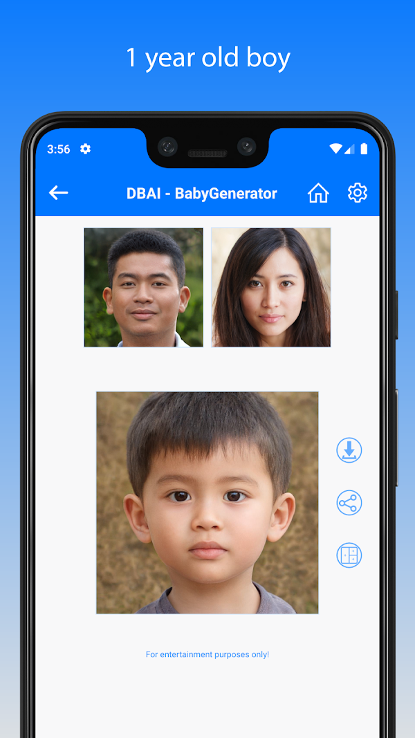 BabyGenerator - توقع وجه الطفل لقطات الشاشة 6