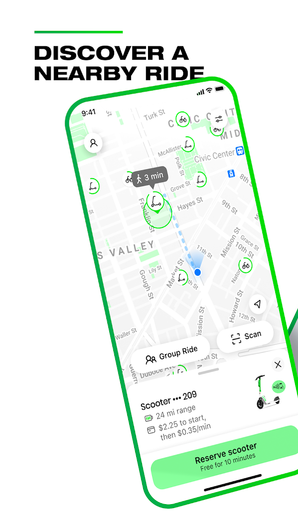 Lime - #RideGreen Скриншоты 2