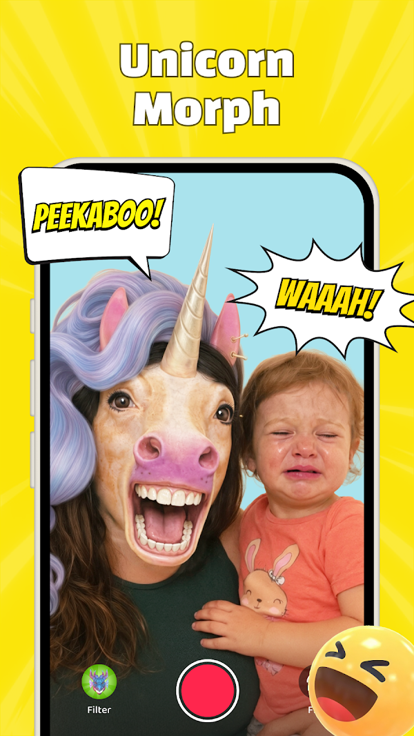 FunVid: Funny Face Filters لقطات الشاشة 2