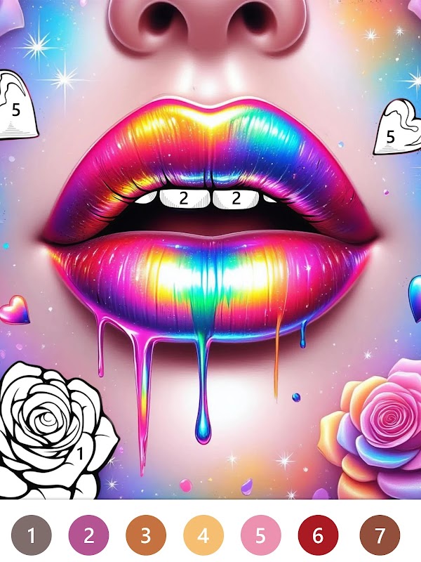Macabre Color Paint By Number Capturas de pantalla 8