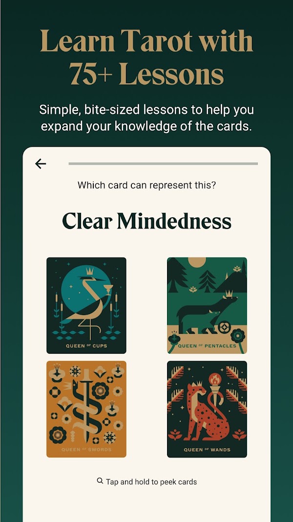 Labyrinthos Tarot Cards Capturas de pantalla 4