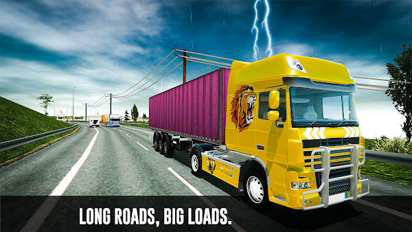 Highway Truck Driver 2025 Capturas de pantalla 2