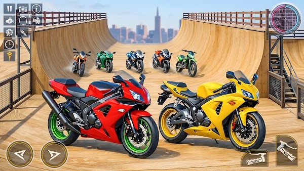 Fahrrad-Stunts-Spiele: Rennen Screenshots 1