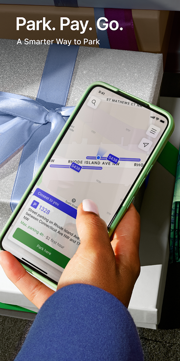 ParkMobile: Park. Pay. Go. Скриншоты 1