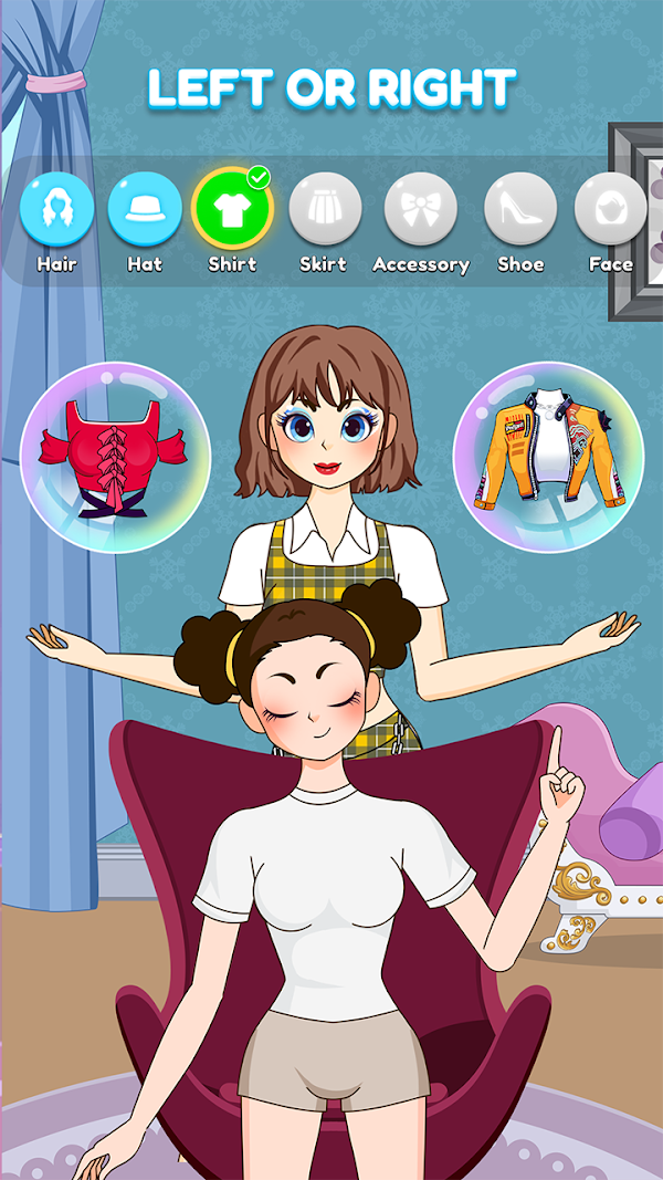 Left or Right: Star Girl Style Capturas de tela 3