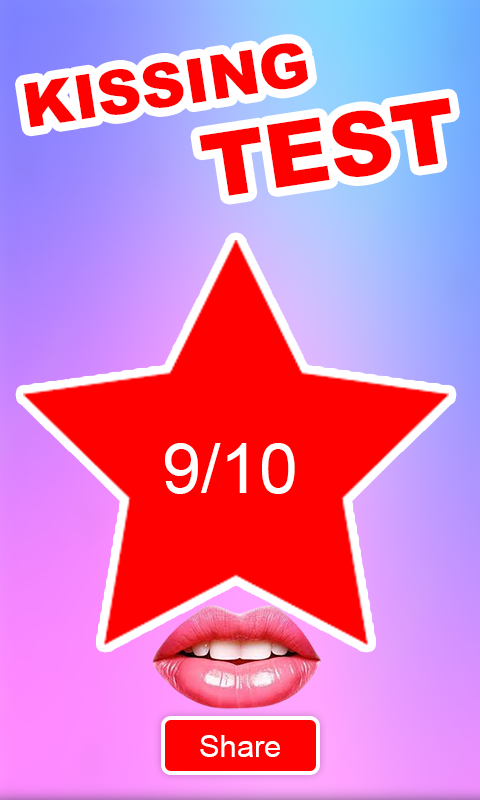 Kissing Test Calculator Screenshots 4