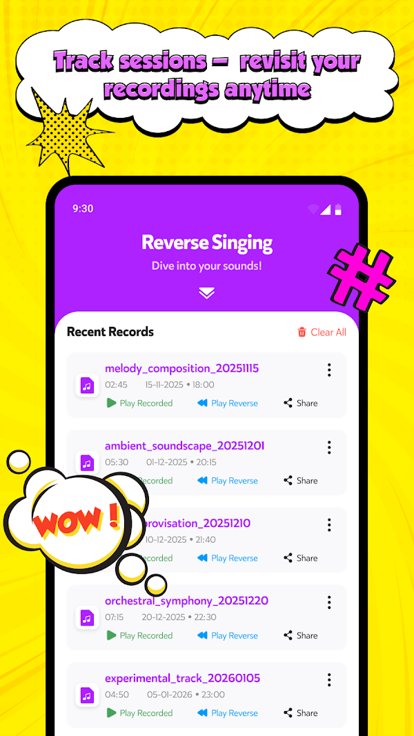 Reverse Voice: Flip Singing لقطات الشاشة 5