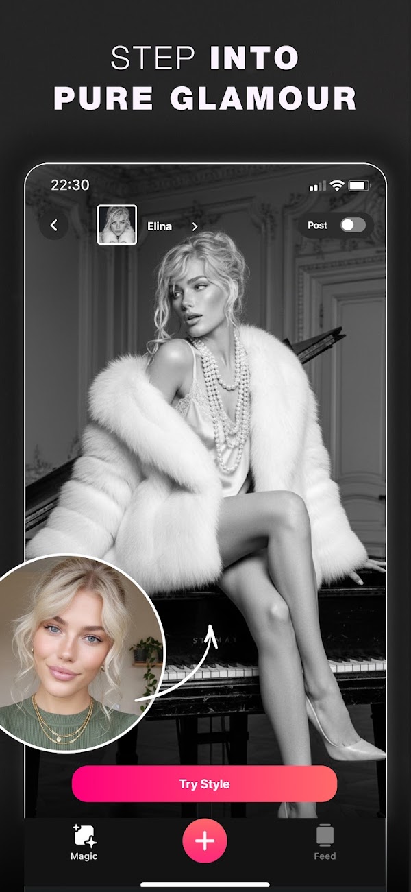 Glam AI: Video & Photo Editor Скриншоты 9