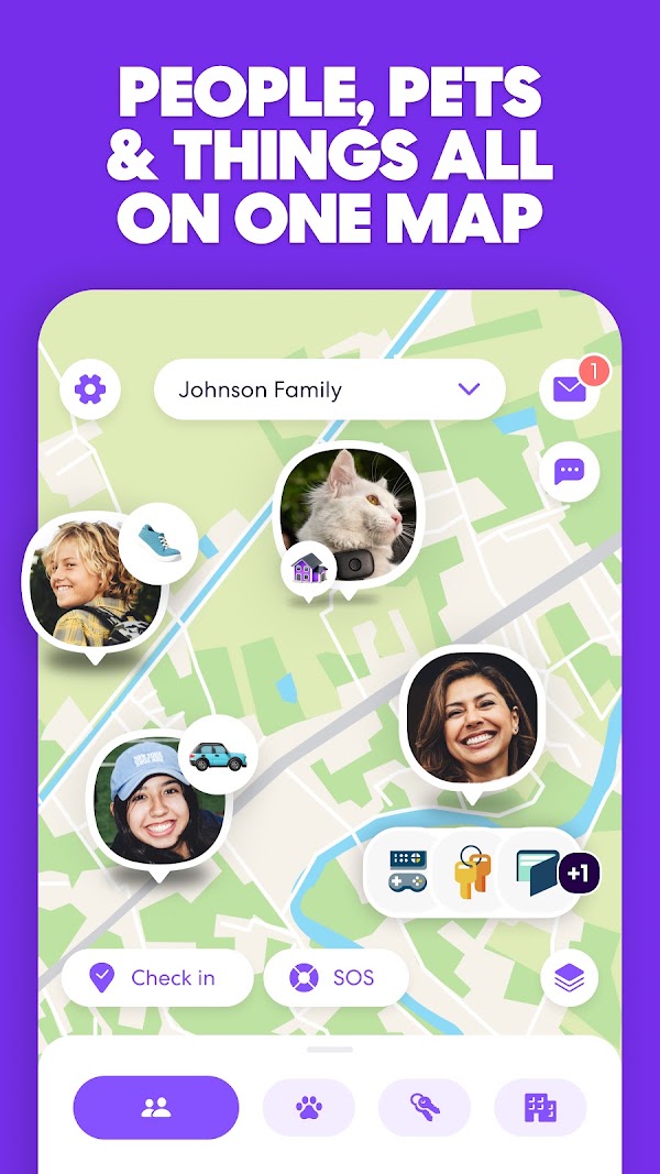 Life360: Standort teilen & GPS Screenshots 1