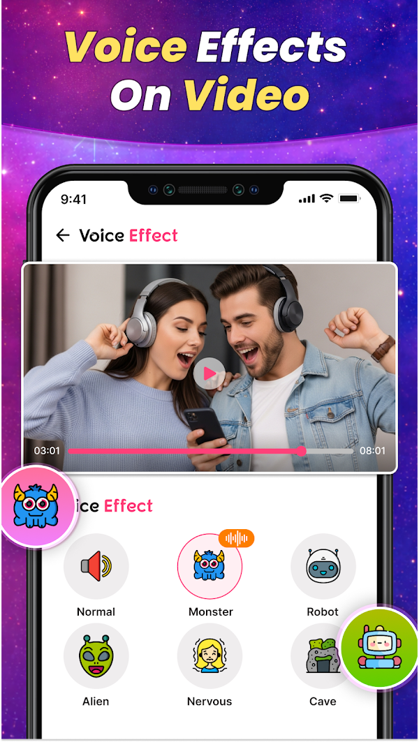 Reverse Voice - Voice Changer Screenshots 3