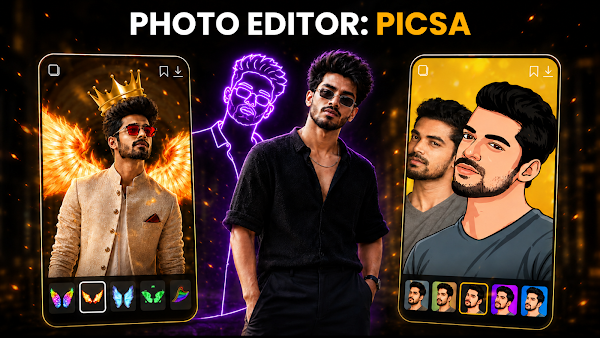 Editor de Fotos Collage: Picsa Capturas de pantalla 7
