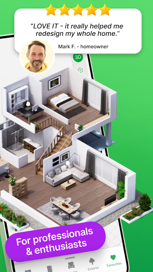 Planner 5D - Raumplaner in 3D Screenshots 2