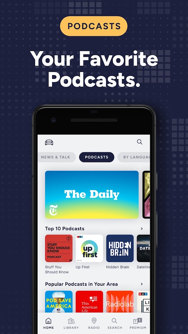 TuneIn Radio: Musik & Sport Screenshots 7