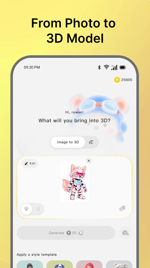 Tripo - KI 3D Generator Screenshots 2