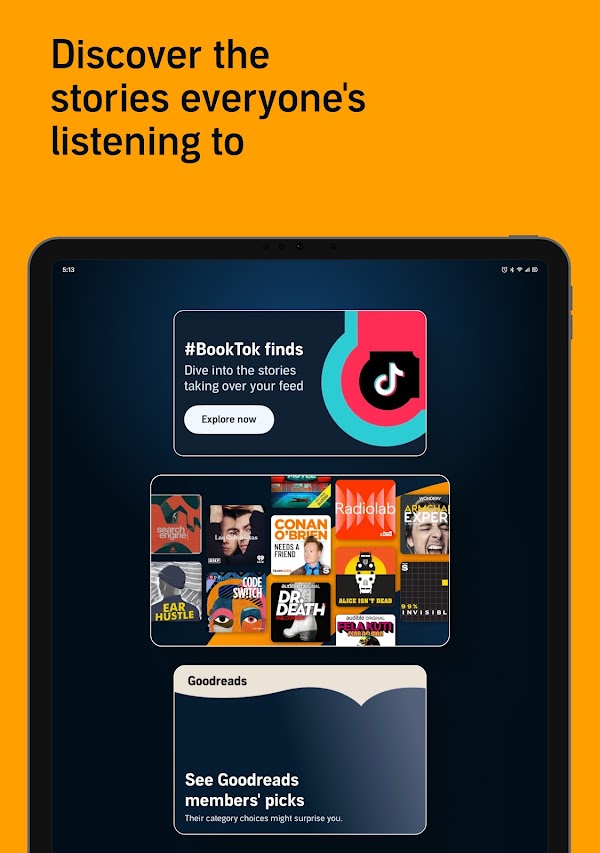 Audible: Audiobooks & Podcasts لقطات الشاشة 12